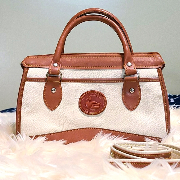 Gold Duck Handbags - Gold Duck Leather Satchel